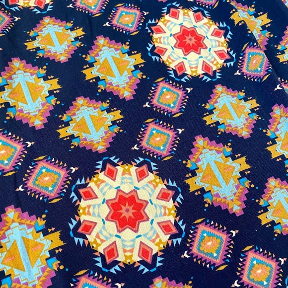 Lularoe Maxi Skirt Small Geometric Long Mandala Summer Spring Pattern Dress - Picture 2 of 6